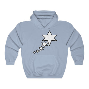 Unisex Heavy Blend™ Hooded Sweatshirt - 6 Points 5 Stars (White)