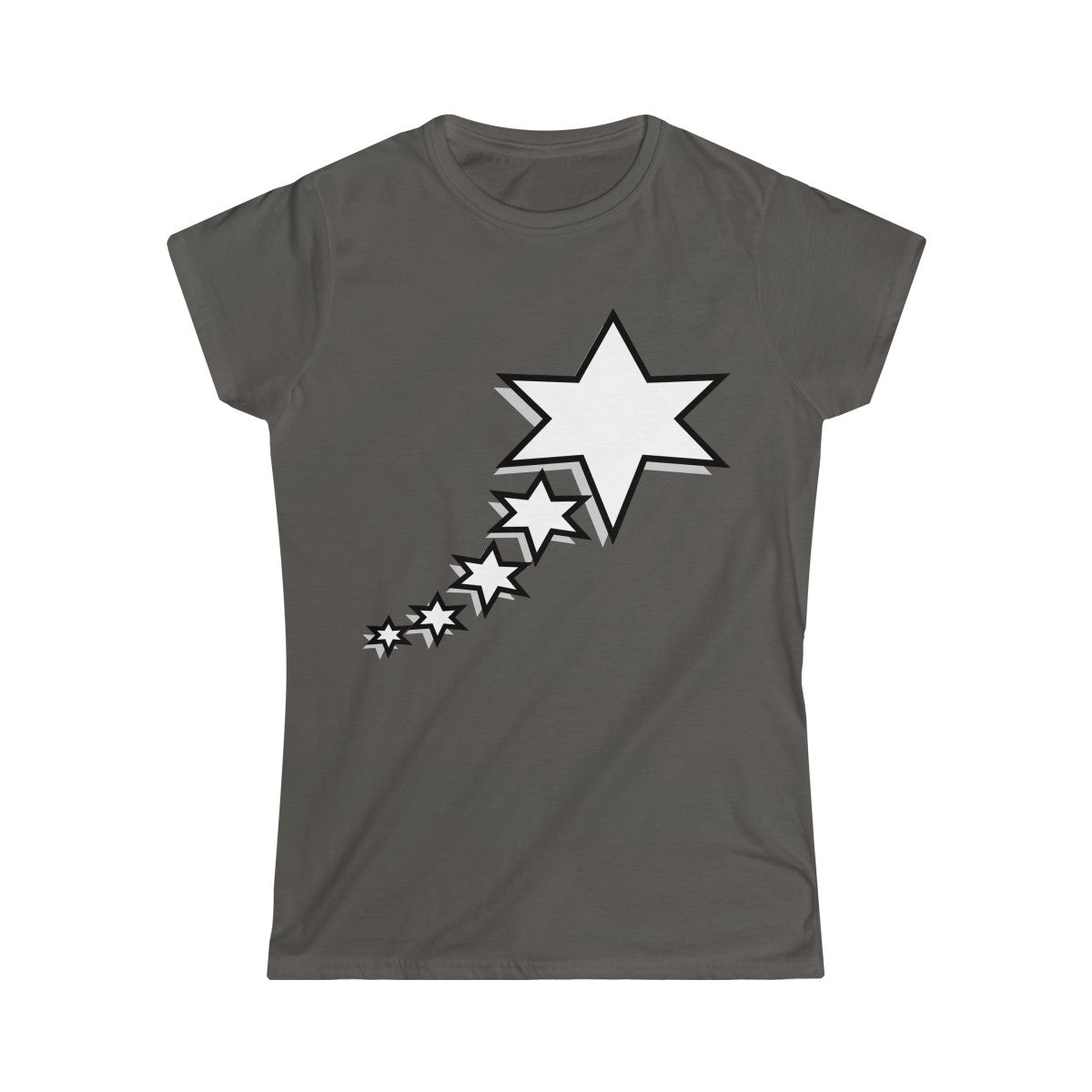 Women's Softstyle Tee - 6 Points 5 Stars (White)