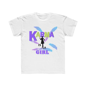 Kids Regular Fit Tee - KARMA IS A GIRL