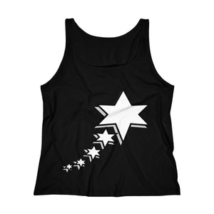 Women's Relaxed Jersey Tank Top - 6 Points 5 Stars (White)