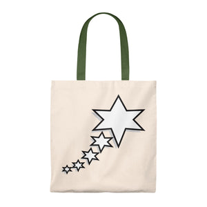 Tote Bag - Vintage - 6 Points 5 Stars (White)