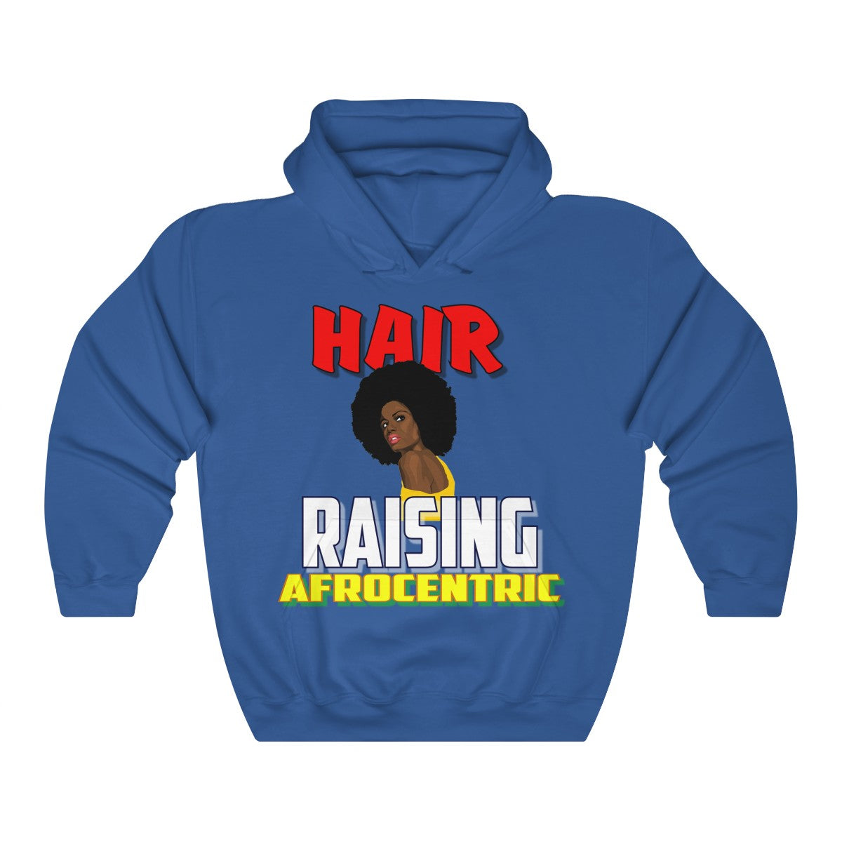 Unisex Heavy Blend™ Hooded Sweatshirt - Hair Raising Afrocentric