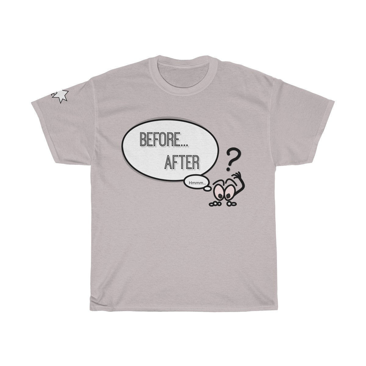Unisex Heavy Cotton Tee - Before/ After