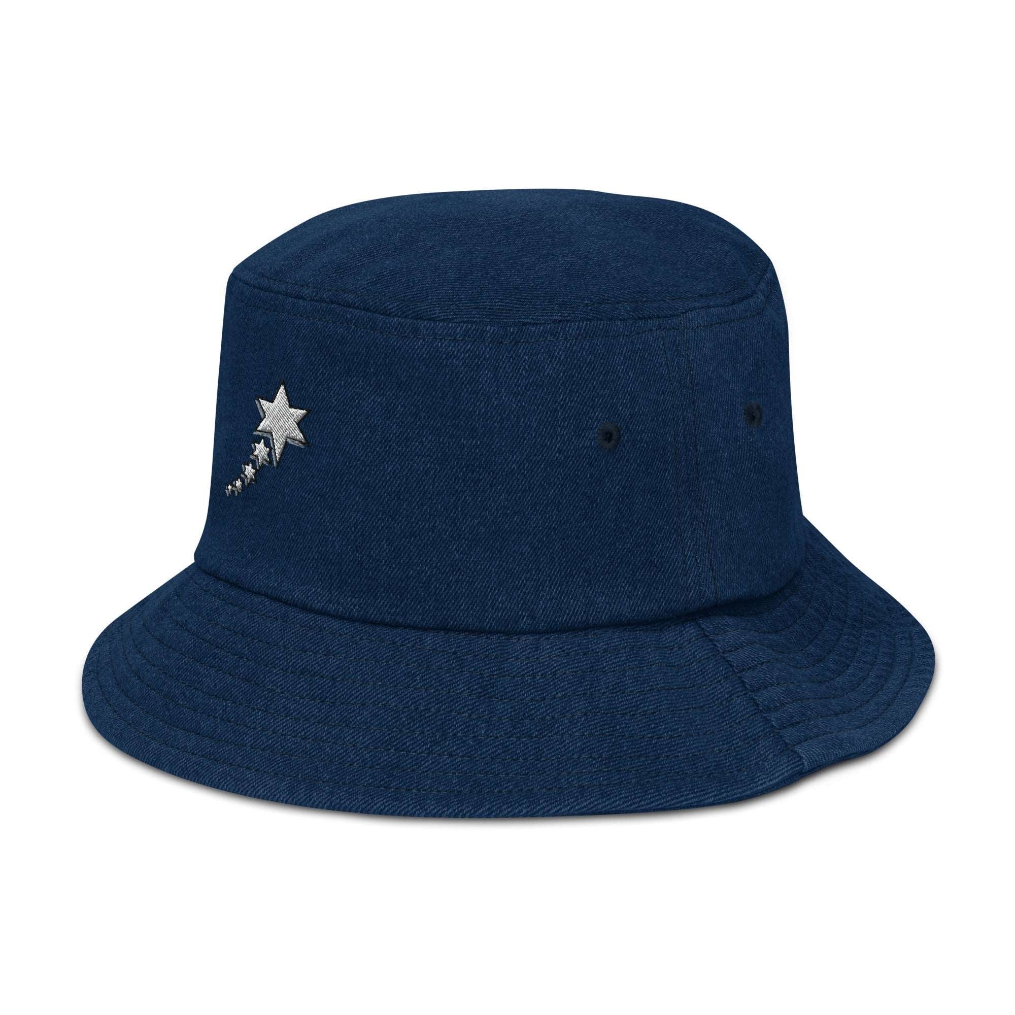 5 Stars 6 points - Denim bucket hat