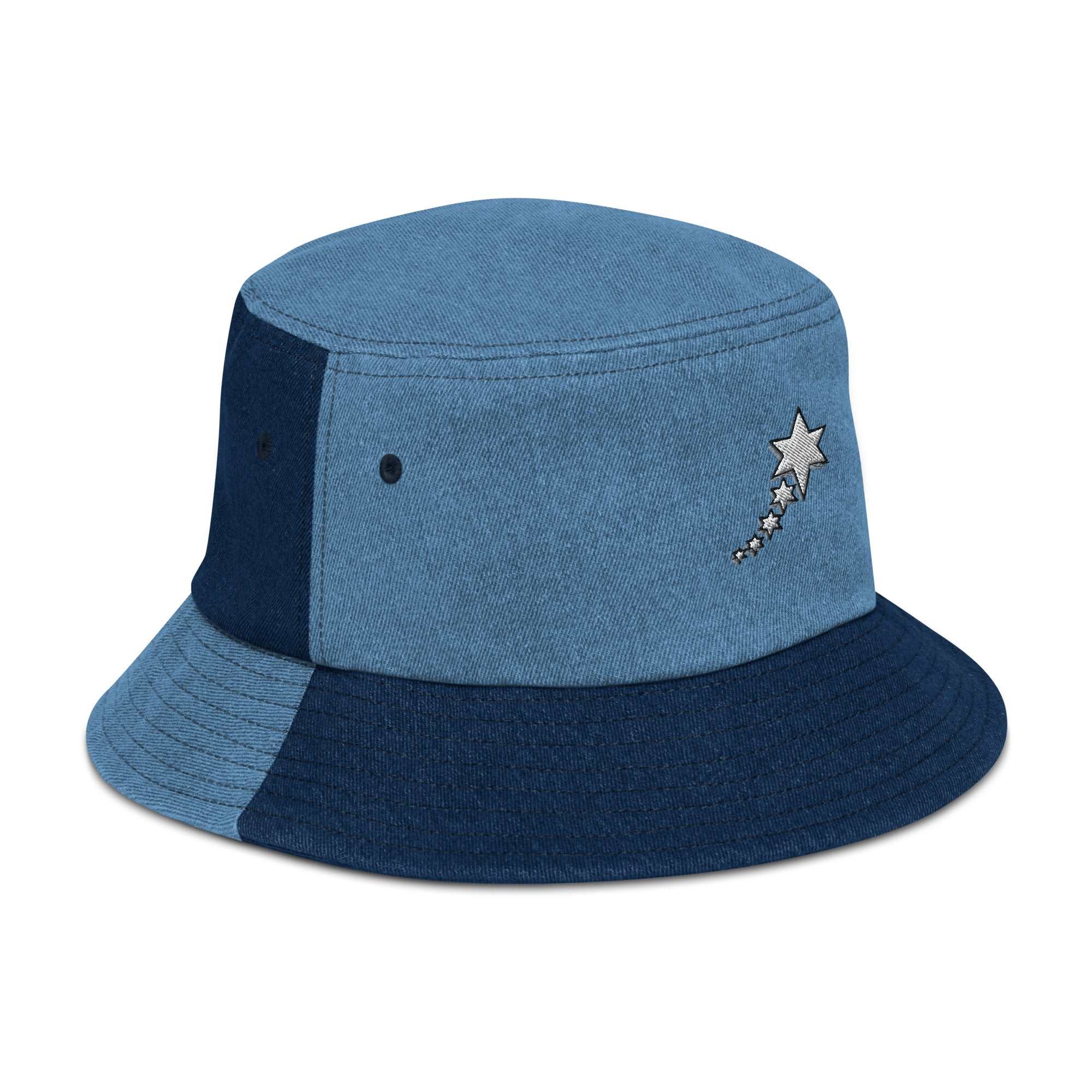 5 Stars 6 points - Denim bucket hat