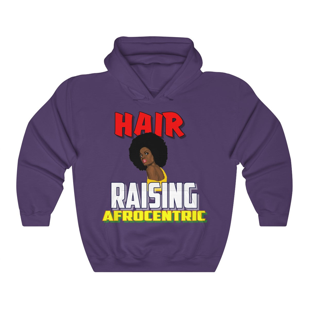 Unisex Heavy Blend™ Hooded Sweatshirt - Hair Raising Afrocentric