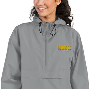 Courage Embroidered Champion Packable Jacket