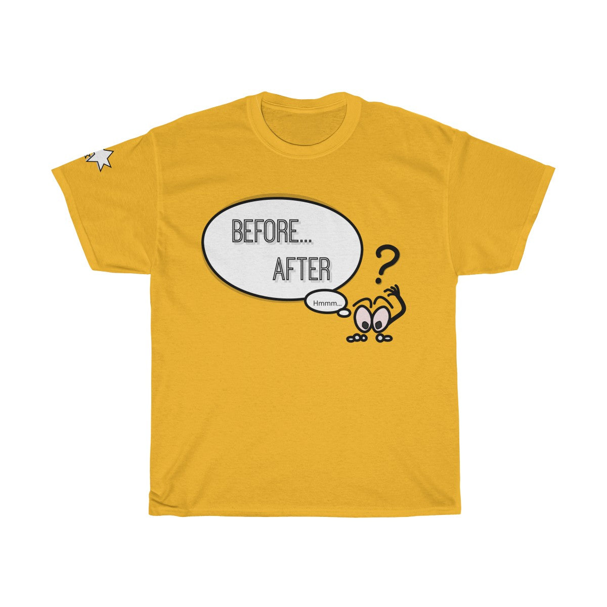 Unisex Heavy Cotton Tee - Before/ After