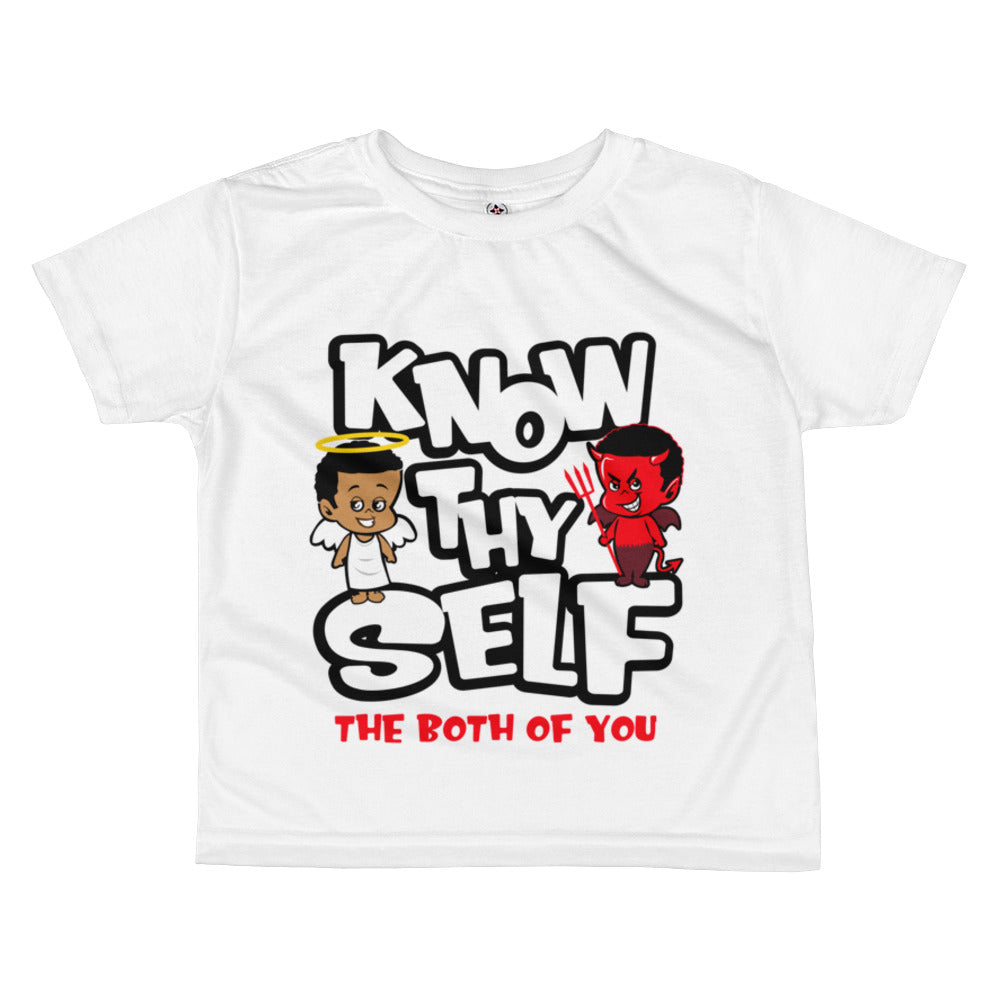 All-over kids sublimation T-shirt - Know Thyself