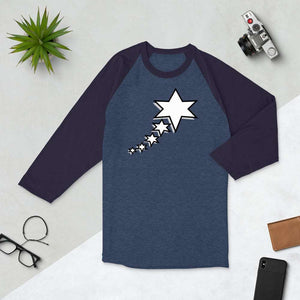 5 Stars 6 Points - 3/4 sleeve raglan shirt