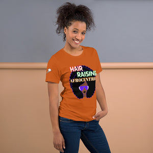 Hair Raising Afrocentric Short-Sleeve Unisex T-Shirt