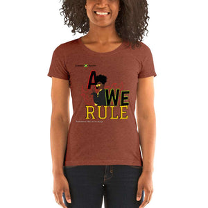 A we Rule Ladies' short sleeve t-shirt